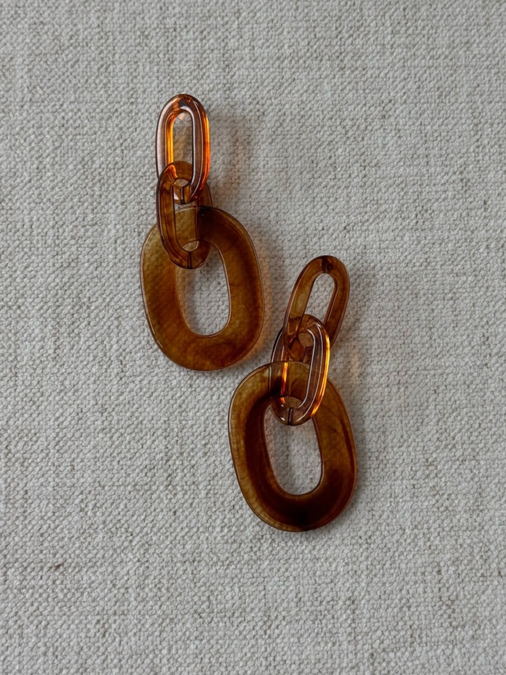 NWOT Tuckernuck Chain Link Earrings